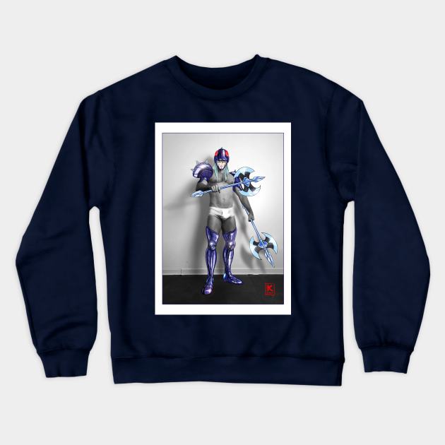 Otaku(x) X Pik - Thor de Phecda - Saint Seiya-  by K Sensei Crewneck Sweatshirt by The K Sensei